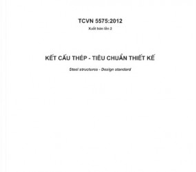 TCVN 5575:2012 - Kết cấu thép - Tiêu chuẩn thiết kế